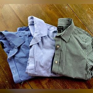 3 dress shirts!

Boys Jcrew Factory Thompson dress shirts